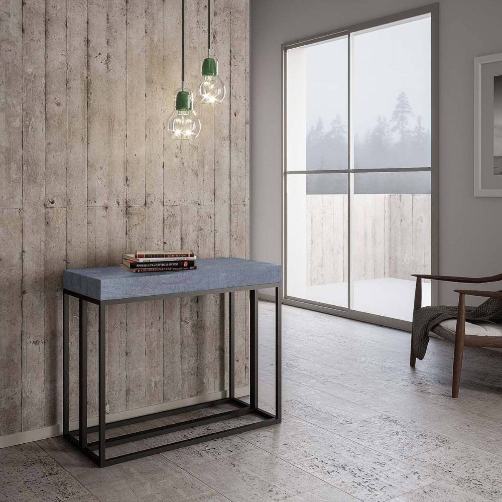 Itamoby Consolle Epoca Premium Cemento Antracite Prezzo di fabbrica