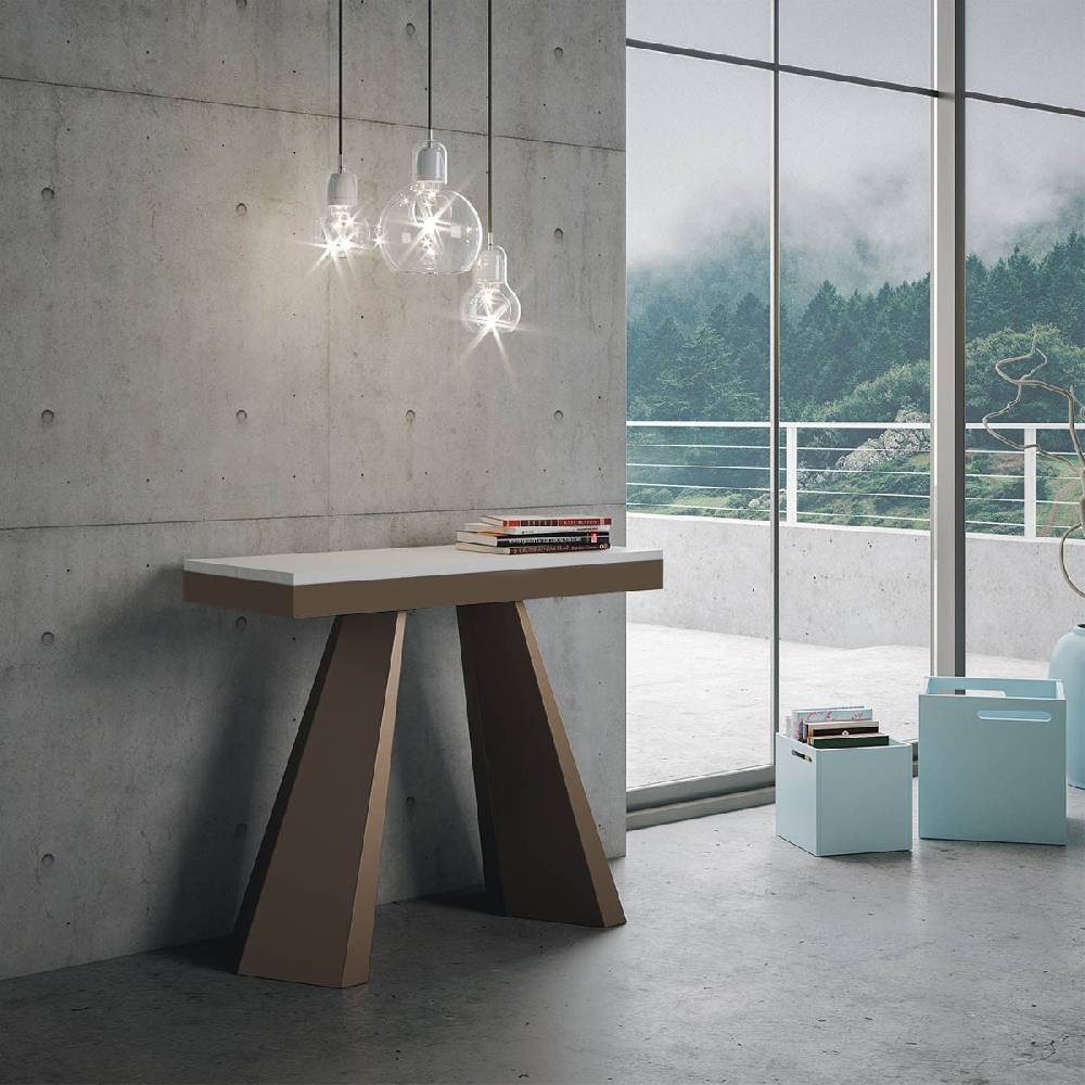 Itamoby Consolle Diamante Evolution Bianco Frassino telaio orso Prezzo basso