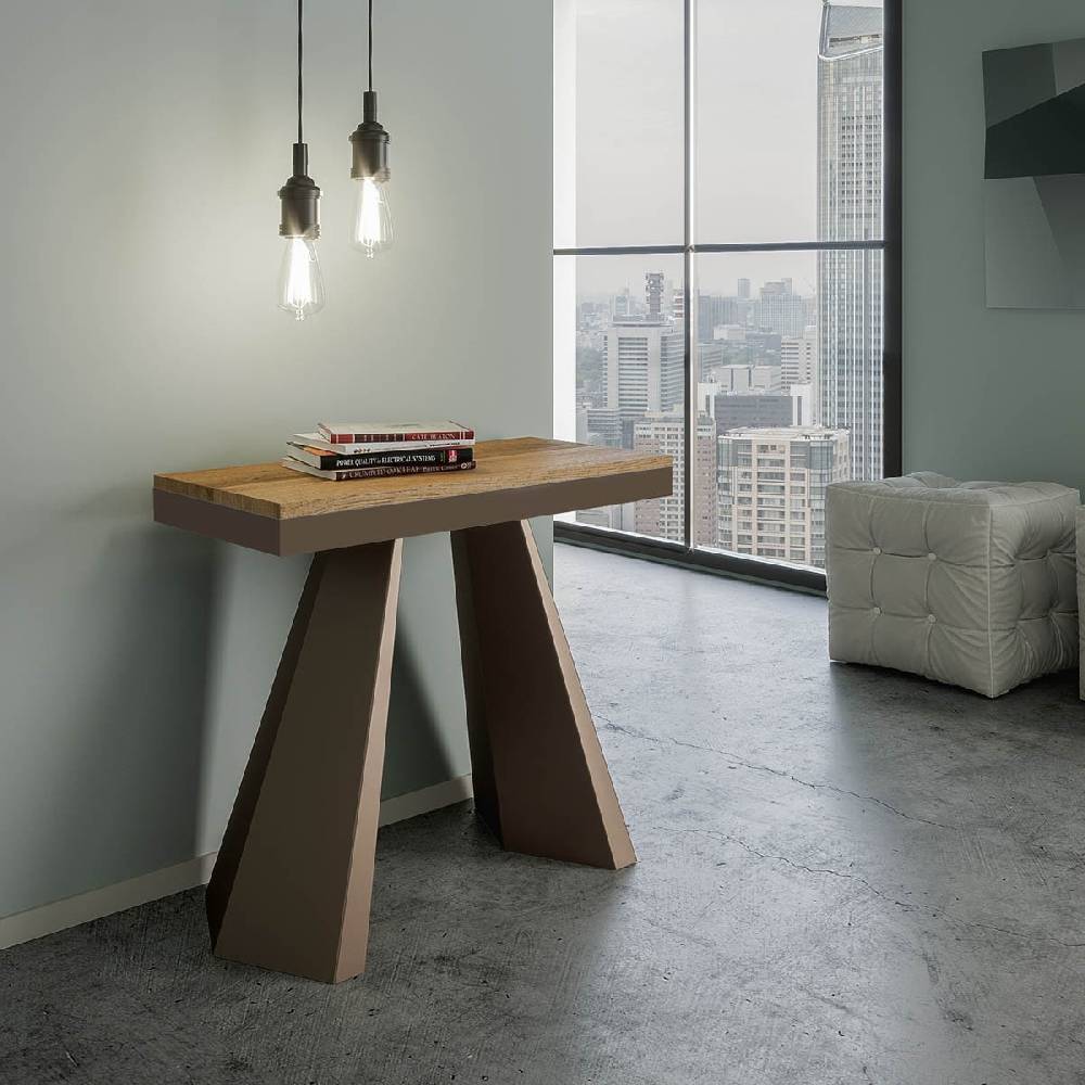 Itamoby Consolle Diamante Evolution Quercia Natura telaio orso Super Saving Price