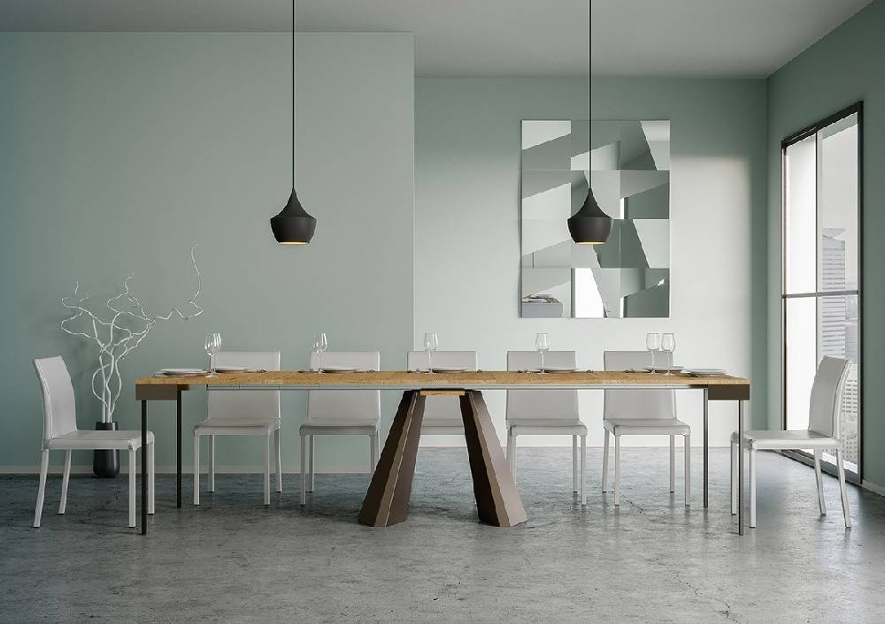 Itamoby Consolle Diamante Evolution Quercia Natura telaio orso Super Saving Price