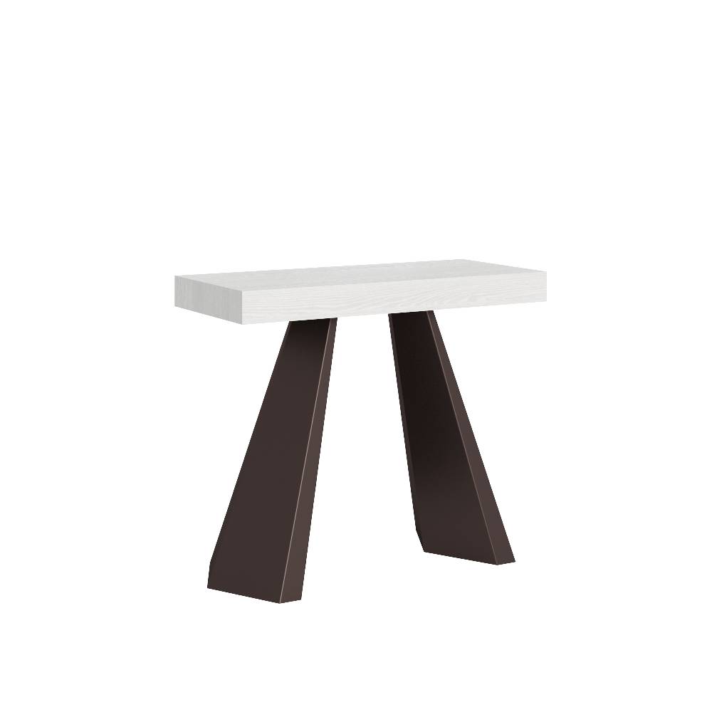 Itamoby Consolle Diamante Bianco Frassino telaio orso