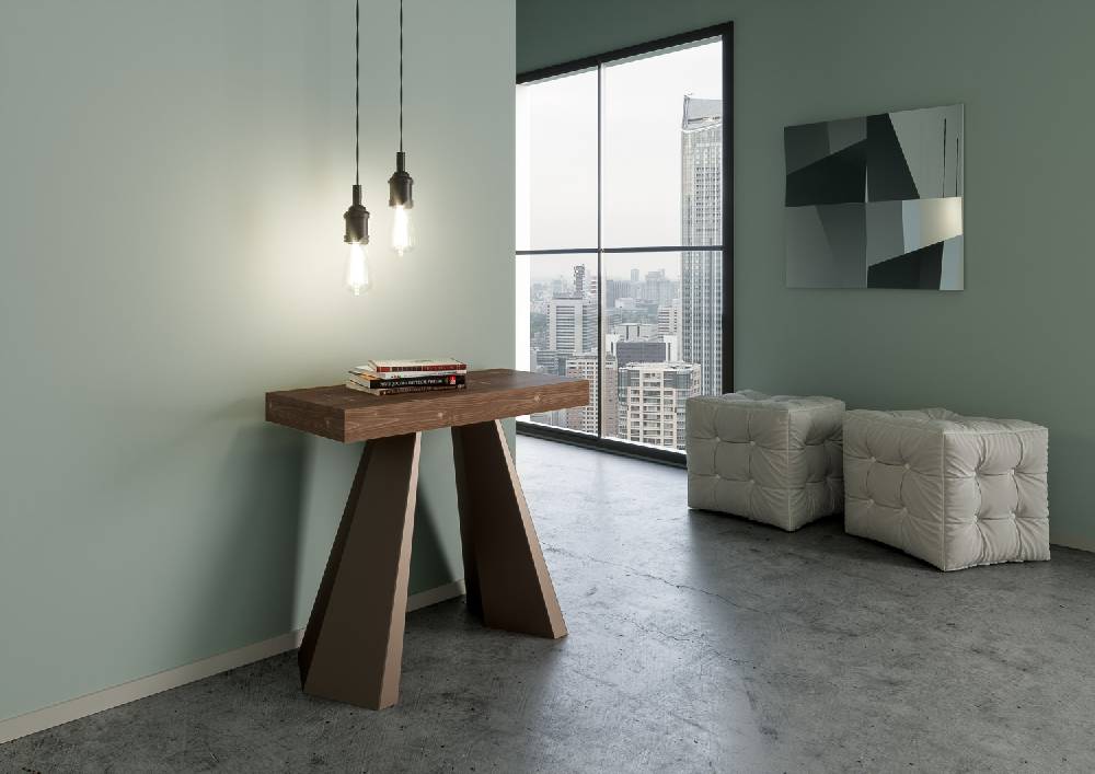 Itamoby Consolle Diamante Small Premium Abete Tinto telaio orso Fino al 60% di sconto