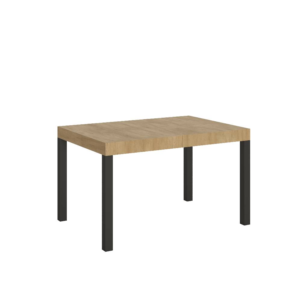 Itamoby Tavolo allungabile 90X120/224 cm Everyday Quercia Natura telaio Antracite