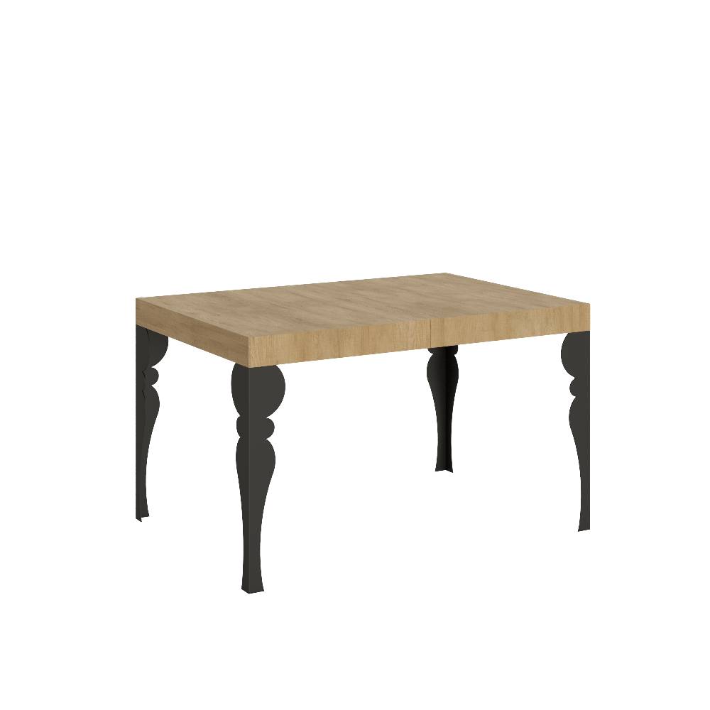 Itamoby Tavolo allungabile 90X120/224 cm Paxon Quercia Natura telaio Antracite Comprare a buon mercato