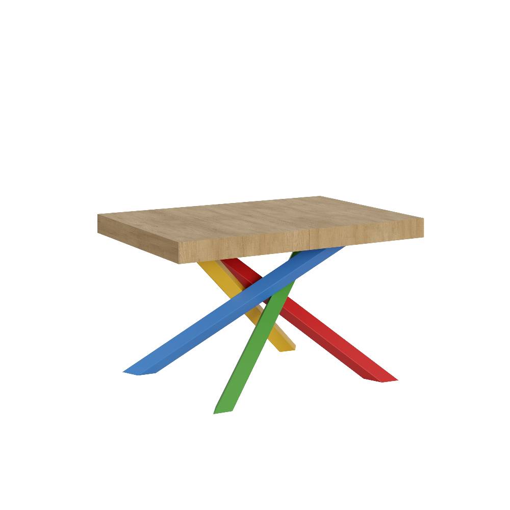 Itamoby Tavolo allungabile 90×140/244 cm Volantis Quercia Natura telaio 4/B Comprane uno, ottenene uno gratis