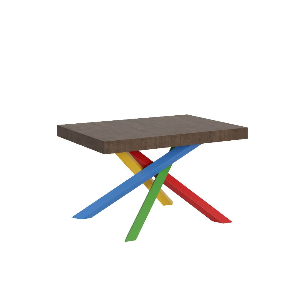 Itamoby Tavolo allungabile 90×120/224 cm Volantis Noce telaio 4/B Offerte speciali