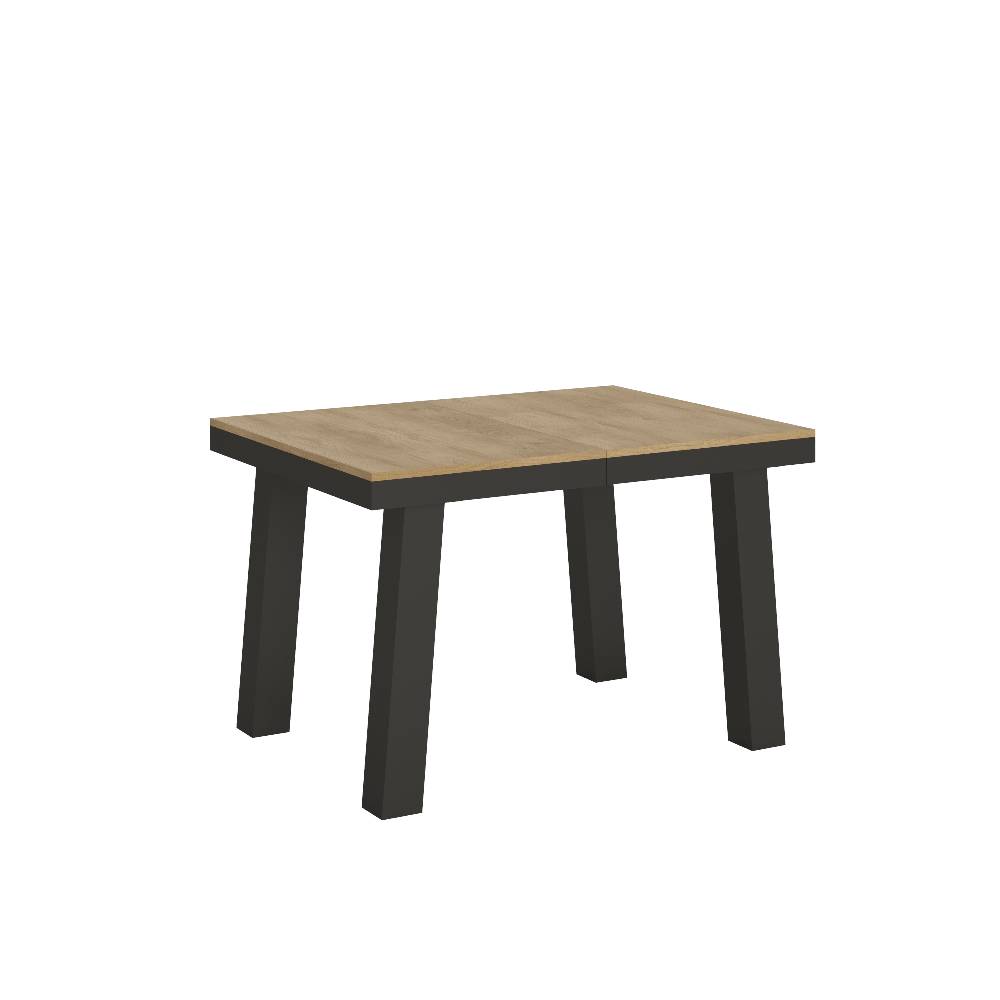 Itamoby Tavolo Bridge Evolution piano Quercia Natura 90×120 Allungato 224 telaio Antracite Acquista Ora
