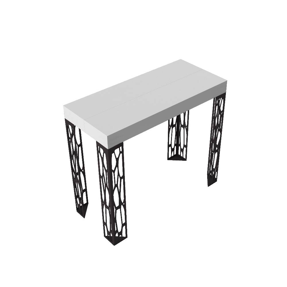 Itamoby Consolle Ghibli Small Bianco Frassino gambe Antracite Spedizione gratuita