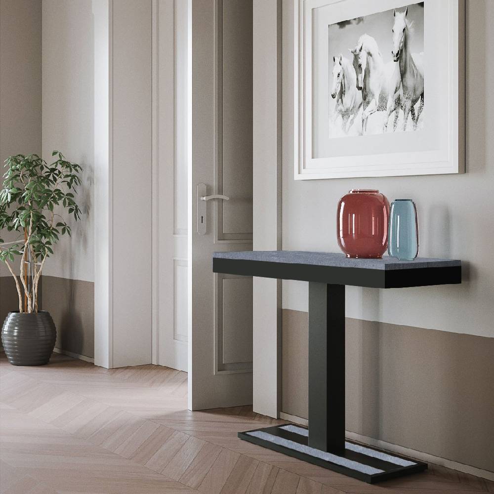Itamoby Consolle Capital Evolution Cemento telaio Antracite Lightning offer