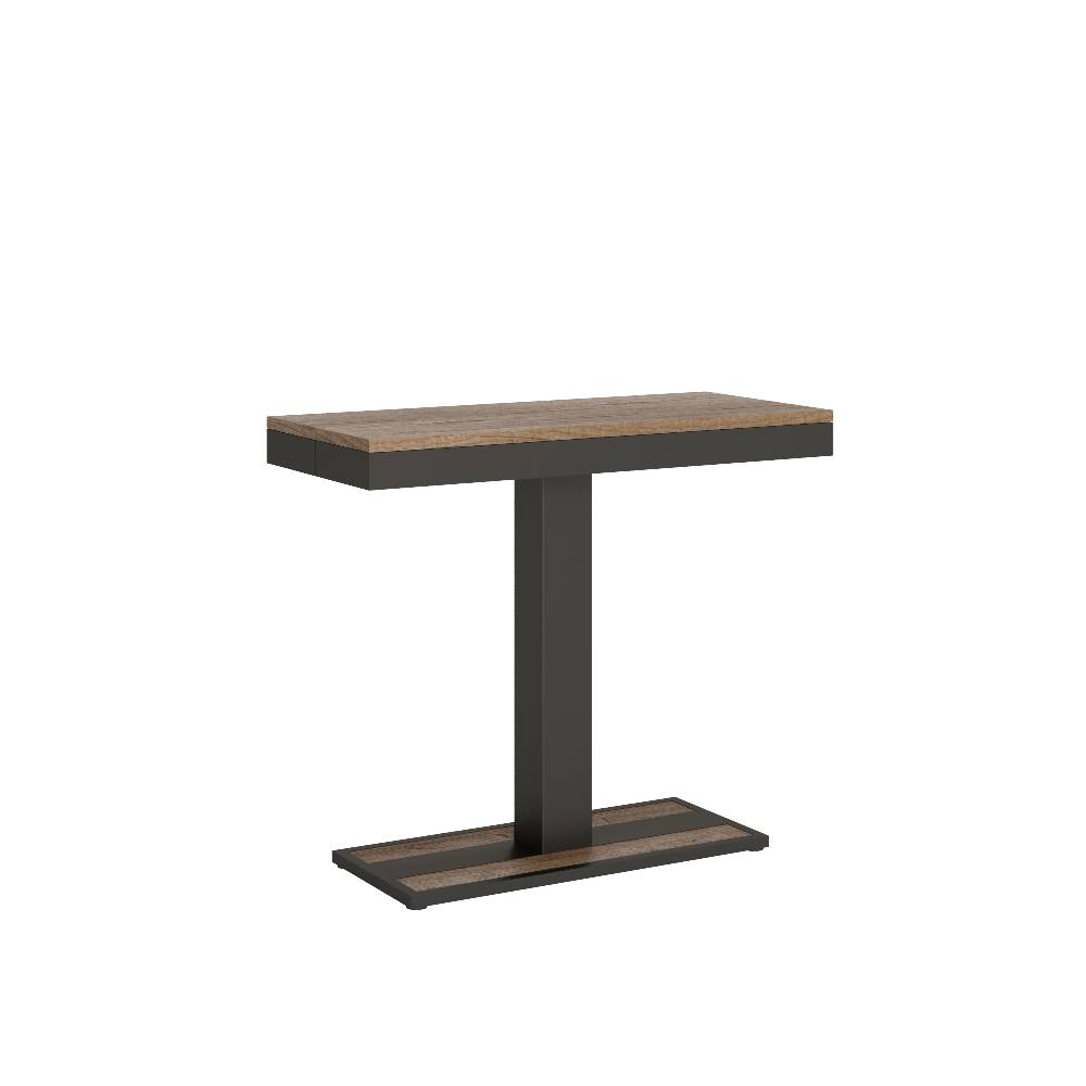 Itamoby Consolle Capital Small Evolution Quercia Natura telaio Antracite