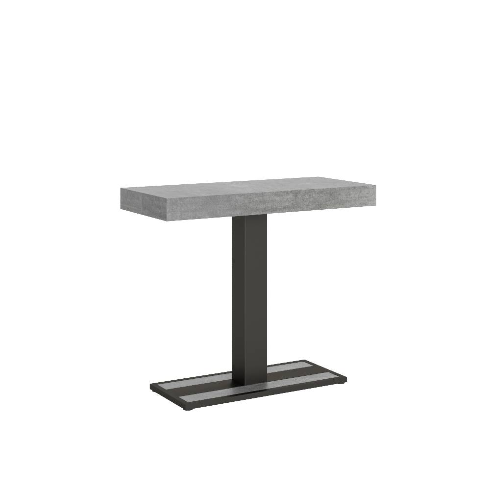 Itamoby Consolle Capital Small Cemento telaio Antracite
