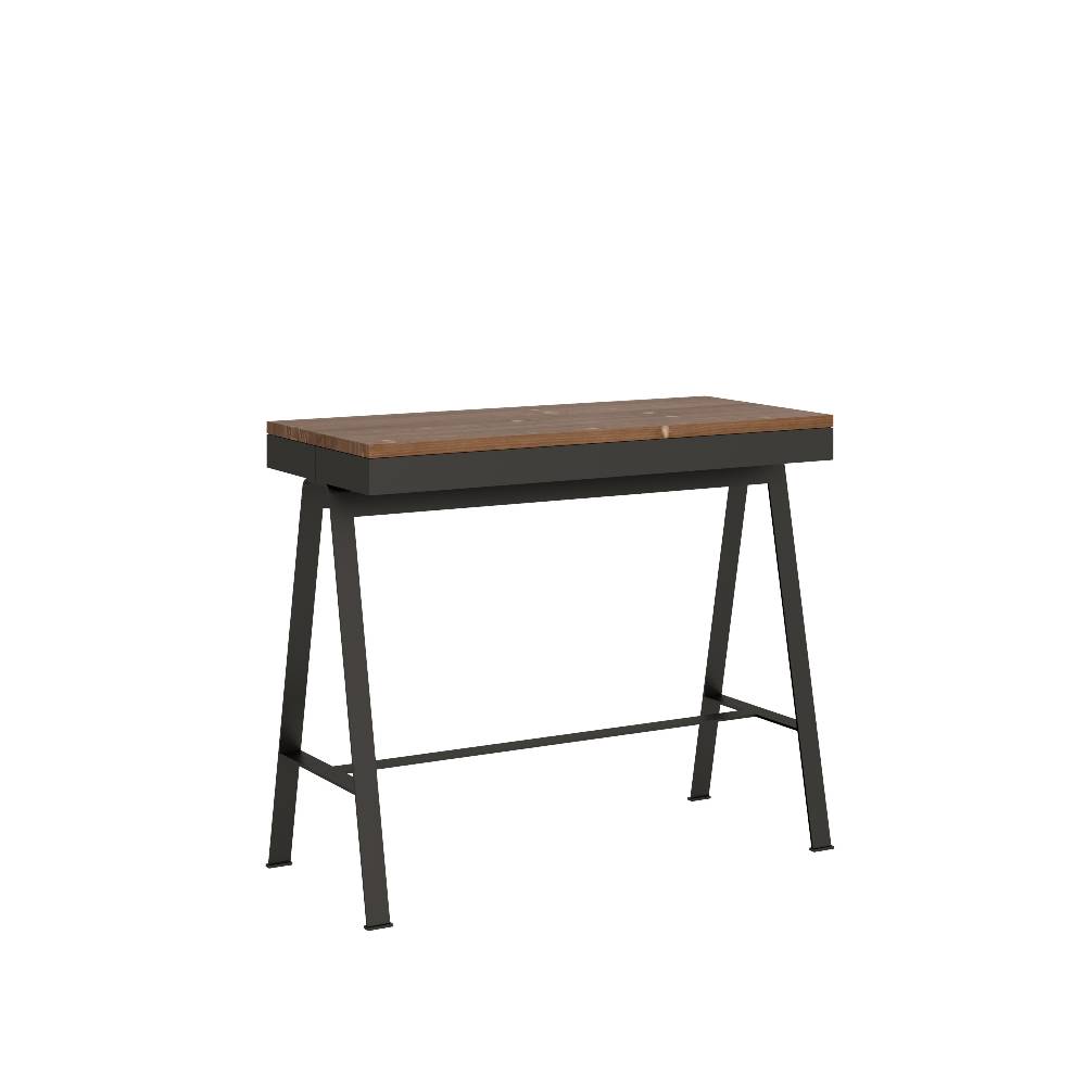 Itamoby Consolle Banco Evolution Small Abete Tinto telaio Antracite