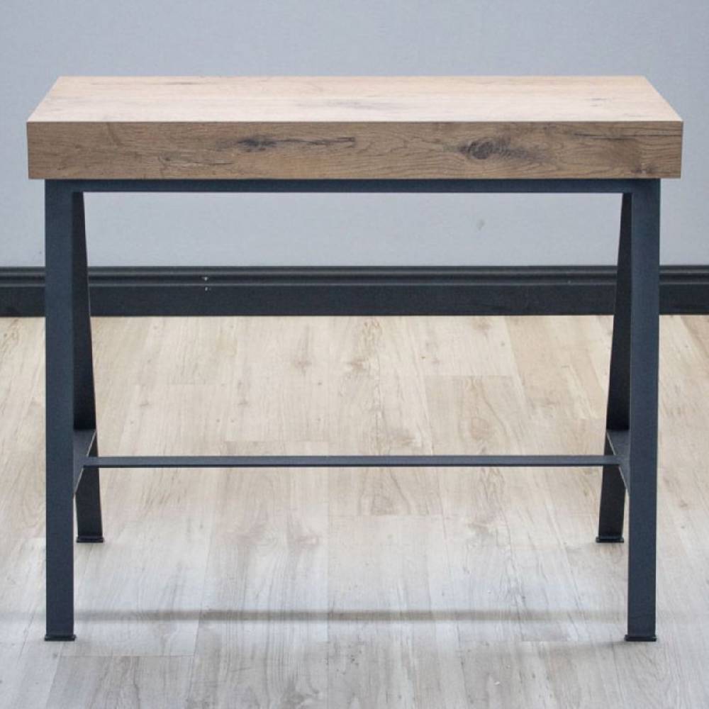 Itamoby Consolle Banco Premium Quercia Natura telaio Antracite Prezzo Ridotto
