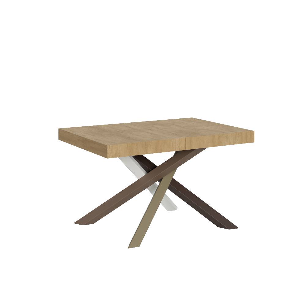 Itamoby Tavolo Volantis Allungabile piano Quercia Natura 90×130 Allungato 234 telaio 4/C Vendite Flash