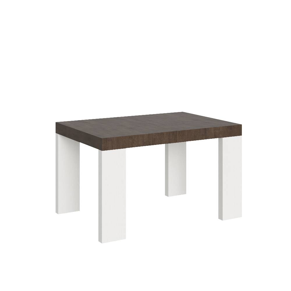 Itamoby Tavolo Roxell Allungabile Piano Noce Gambe Bianco Frassino 90×130 Allungato 234 Offerte giornaliere