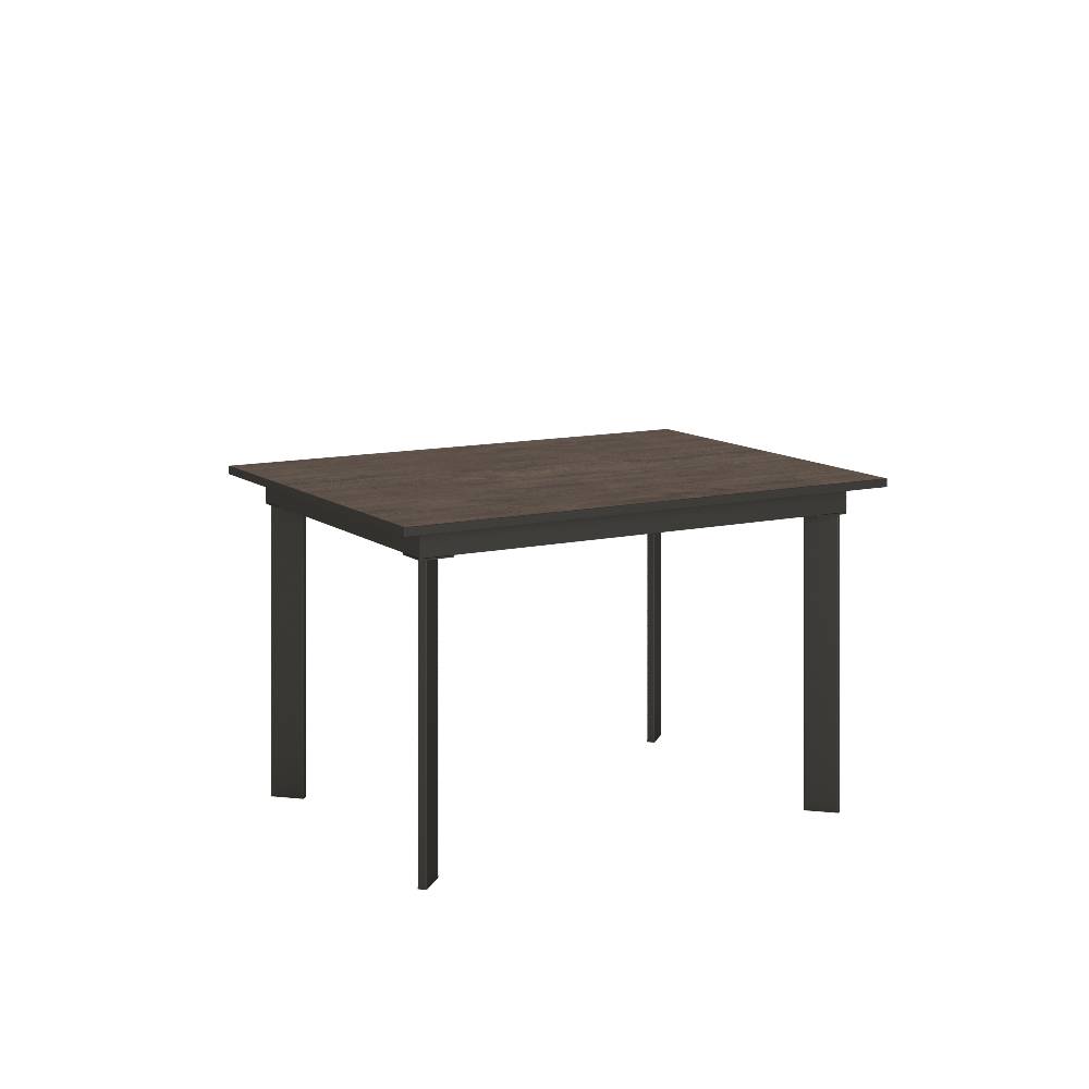 Itamoby Tavolo Cumar piano Noce 90×120 + 60 telaio Antracite Limitato a 3 giorni