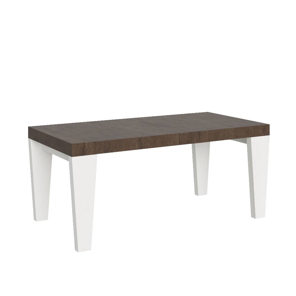 Itamoby Tavolo Spimbo Mix Allungabile Piano Noce Gambe Bianco Frassino 90×180 Allungato 440 Online