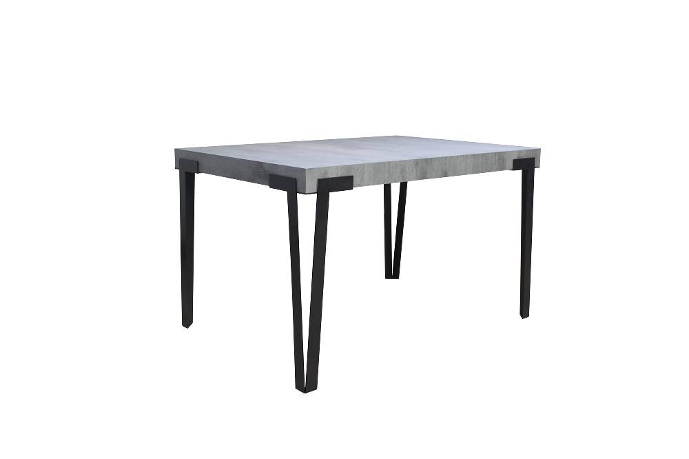Itamoby Tavolo Rio Allungabile piano Cemento 90×180 Allungato 284 telaio Antracite Prezzo basso
