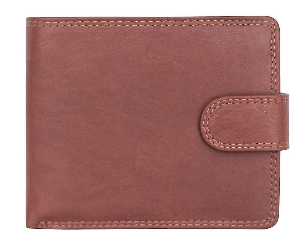 Premium Leather Organiser Flip Out Wallet Economico