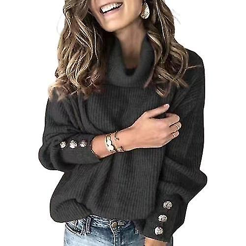 Neck Sweater Women Knitted Pulr Warm Knitted Sweater Pulr Shopping Online