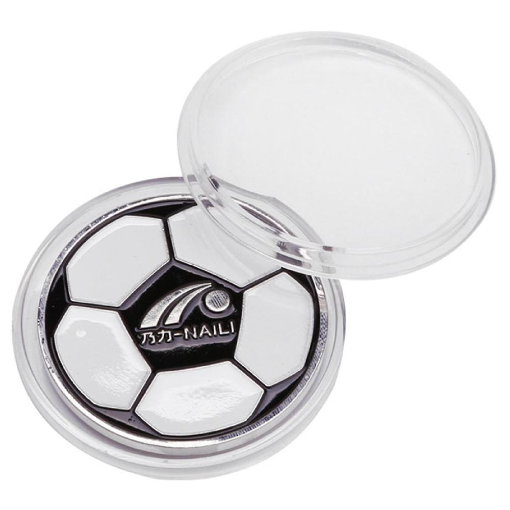Toss Coins High Hardness Abrasion-resistant Clear Pattern Football Relief Rust-free Visible Two-sided Referee Flip Coins Soccer Supply Saldi Di Fabbrica