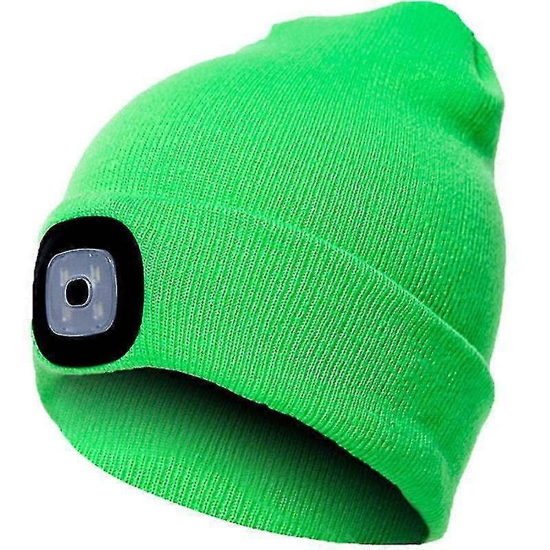Led Ed Beanie Cap Men Women Knit Hat Cam Running Hat Tma Qualità Garantita