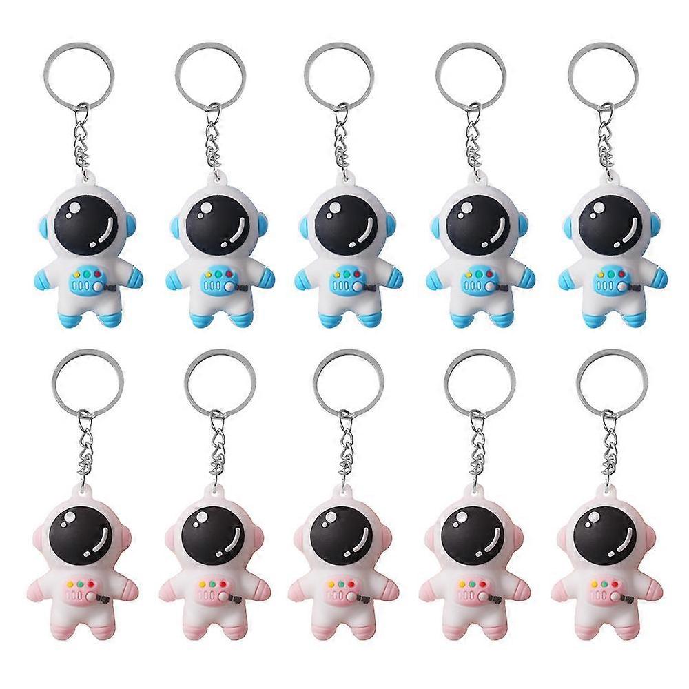 10Pcs Lovely Key Chain Pendants Astronaut Bag Hanging Pendants Key Rings Outlet