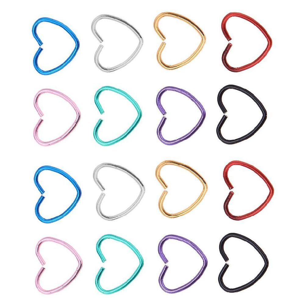 16pcs Stainless Steel Nose Labret Lip Tragus Rings Body Piercing Jewelry Qualità