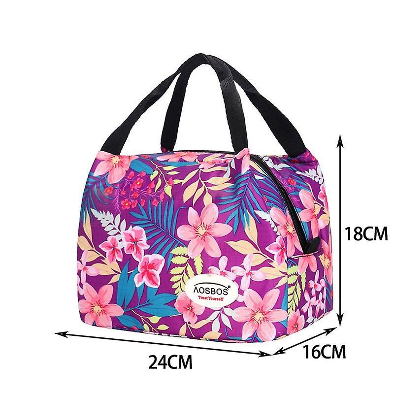 Borsa per il pranzo in tela isolata portatile di moda 2020 Borse per il pranzo da picnic per alimenti termici per le donne Bambini Uomini Borsa per il pranzo con borsa per il pranzo Scatole per il pranzo e borse Vendita
