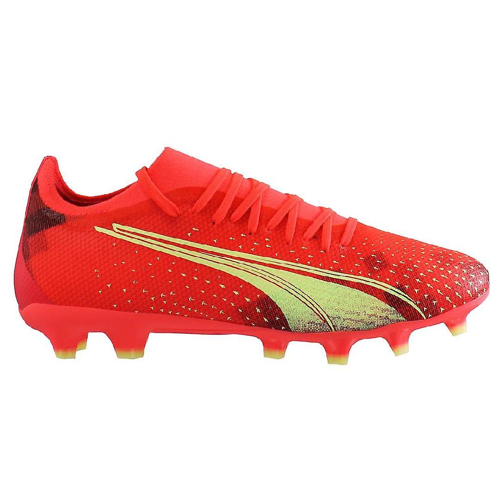 Puma Ultra Match FG/AG Lace-Up Red Sintetico Uomo Scarpe da Calcio 106900 03 Novità