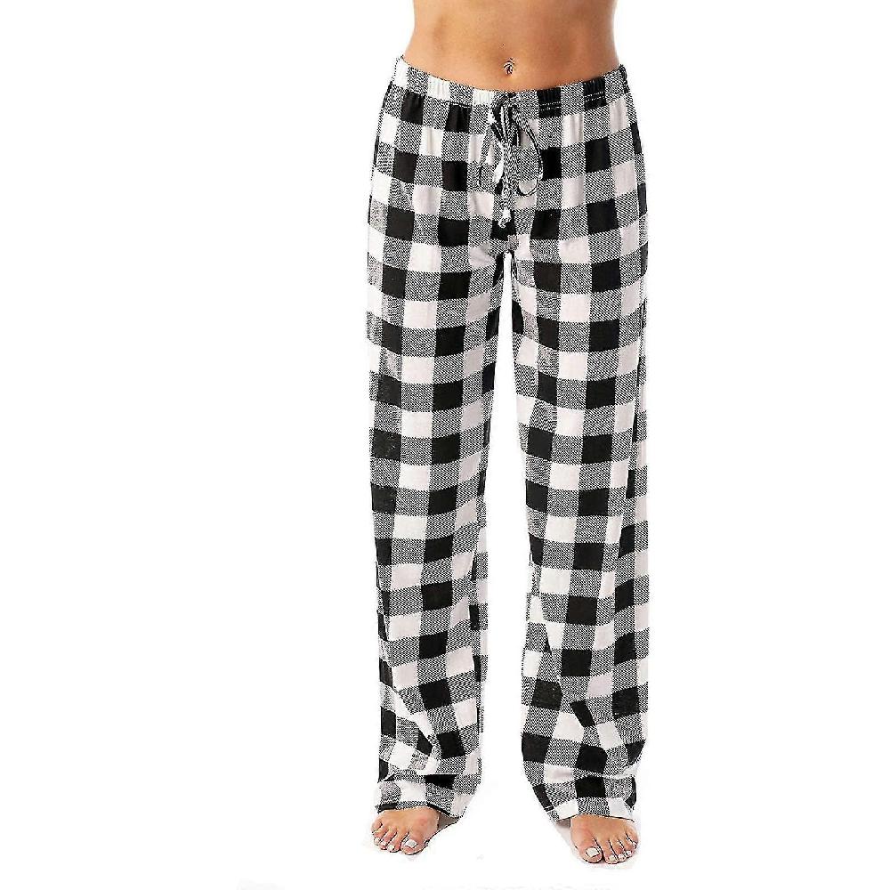 Women Plaid Pajama Pants Sleepwear Women Lounge Pants Comfy Convenienza