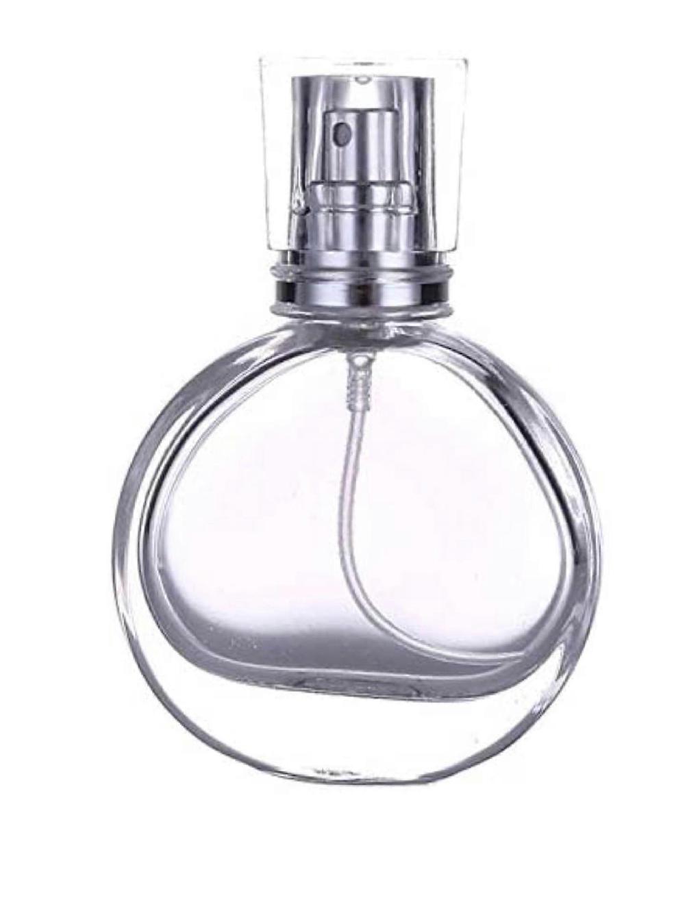 25ml Empty Glass Perfume Spray Bottle Atomizer Refillable Clear Round In Saldo