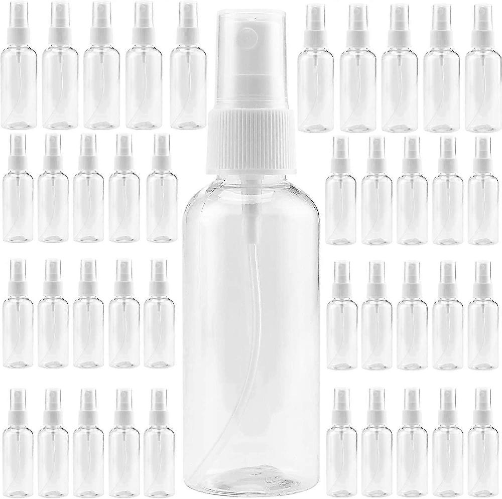 40 Pack 100ml Clear Spray Bottles Fine Mist Plastic Spray Bottle Italy