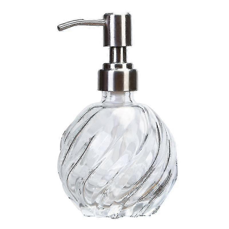 270ml Profumo Sottopacchetto Bottiglie vetro ricaricabile Vuoto Pompa Bottiglie Contenitori per donne Ragazze Forniture da viaggio a casa (grandi dimensioni argento) Acquista Ora