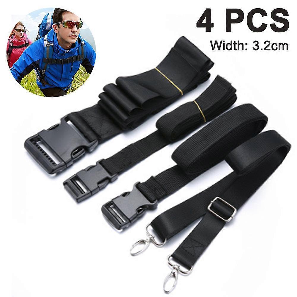 Sternum Strap Backpack Adjustable Chest Strap with Emergency Whistle Buckle Suitable for Universal Outdoor Fabric Backpack Straps Affare Del Giorno