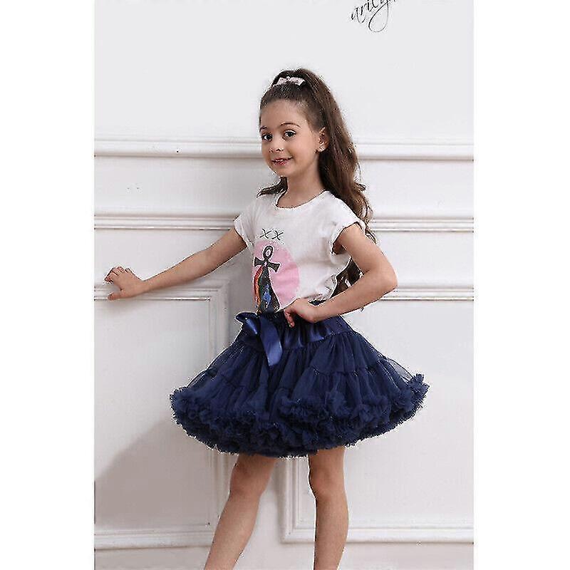 Ragazze Swing Tutu Gonna Sottoveste Bambini Fancy Ballet Soffici Strati Gonne Consegna Veloce