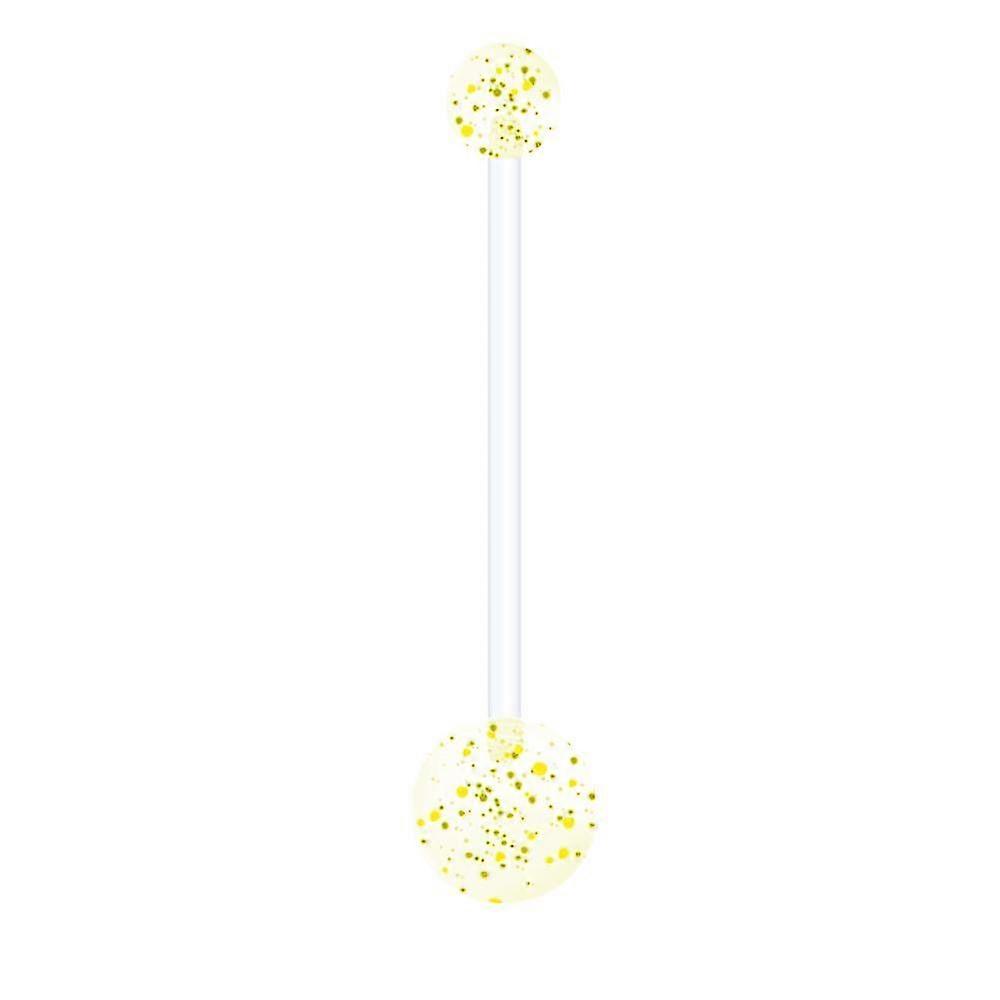 1Pcs sexy glitter belly button nail piercing accessories 38mm long for woman jewlery 14g navel rings Moda