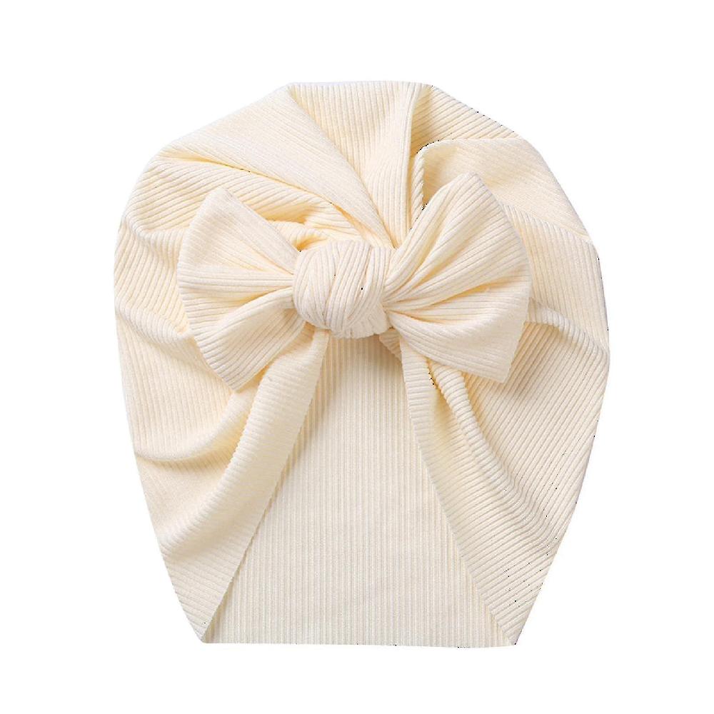 Cappello turbante con nodo di fiocco per oggetti di scena fotografici super elastici per la pelle del neonato Pezzi Unici