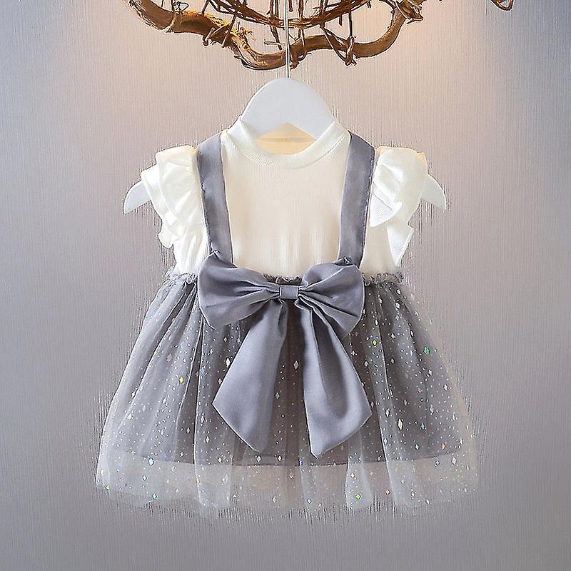 Estate Baby Girl Vestiti Vestito per Ragazze Baby Academy Princess Dress 0-3 anni Baby Acquista Ora