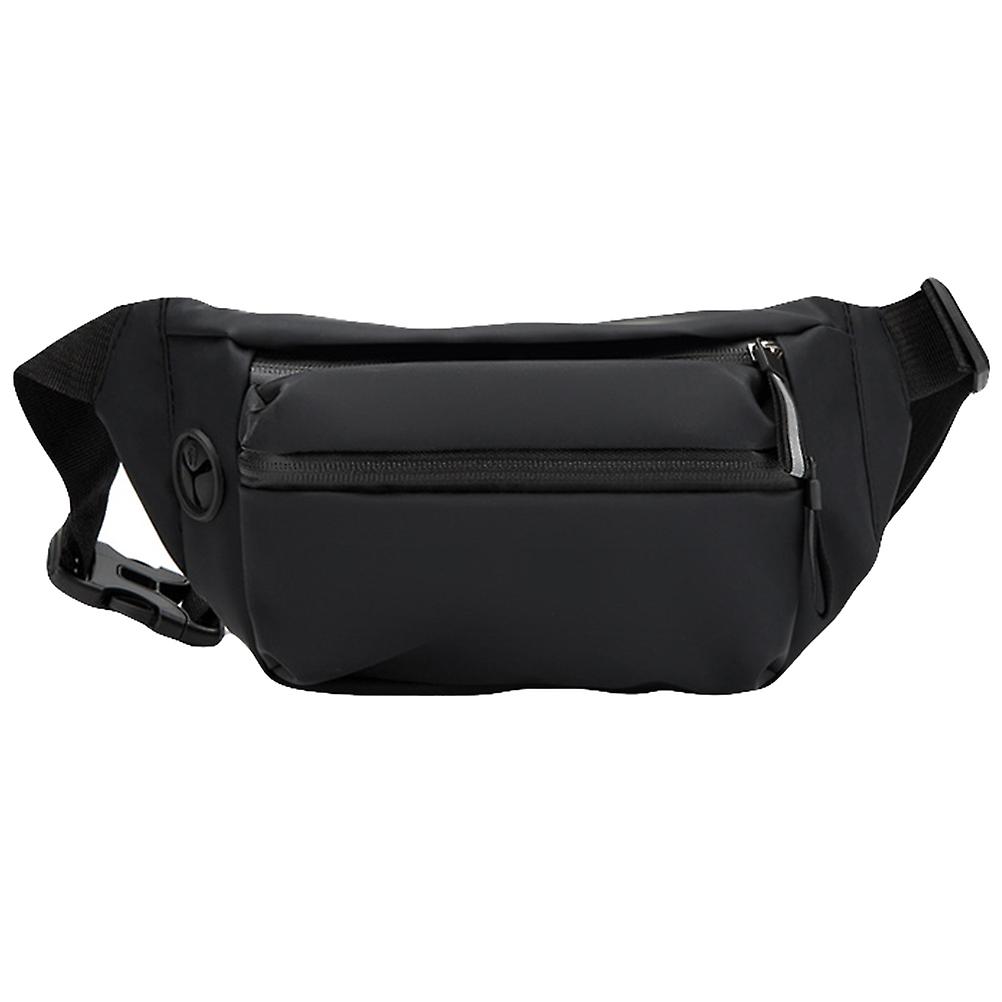 1Pc Practical Men Waist Bag Outdoor Waist Pack Simple Travel Sports Bag (Black) Enormi sconti