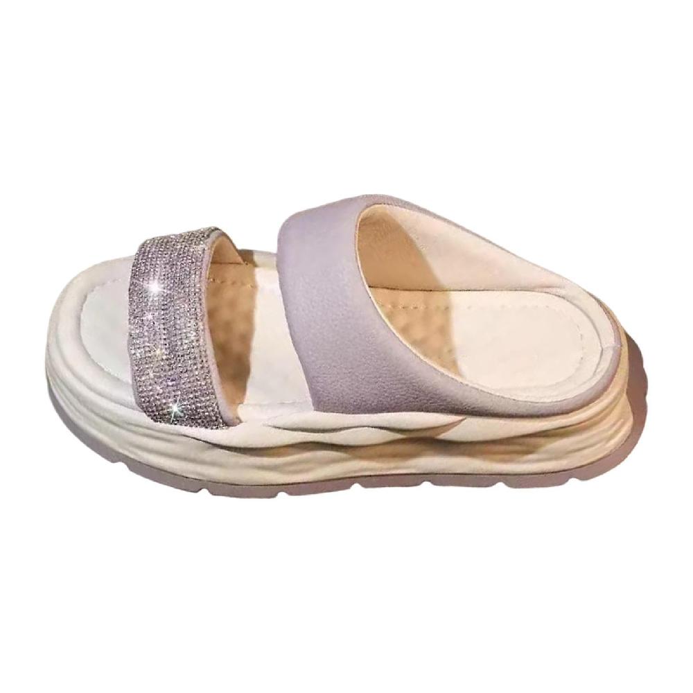 Women Sandals Soft Floor Slides Shoes Open Toe Nonslip Summer Shoes Platform 36 Outlet