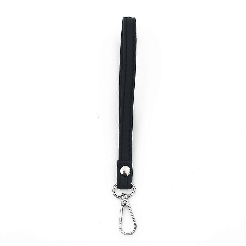 Borsa Cinghia Maniglia Ricambio per Pochette Portafoglio Nero PU Pelle Wristlet