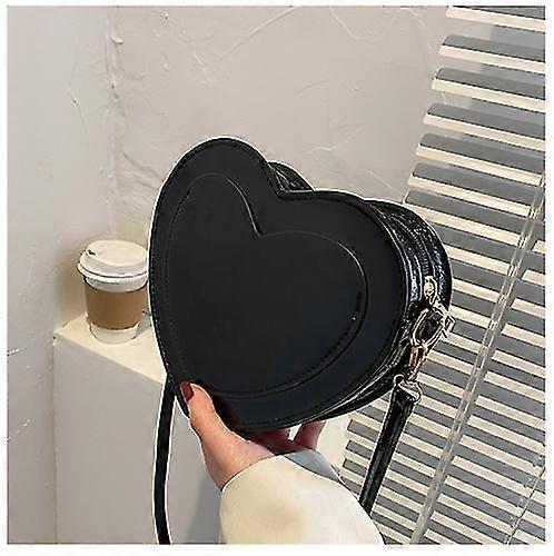 Pu Leather Women Heart-shaped Crossbody Bag Luxury Designer Small Shoulder Bags For Ladies Female Evening Clutch Purse Handbags Nuovi prodotti