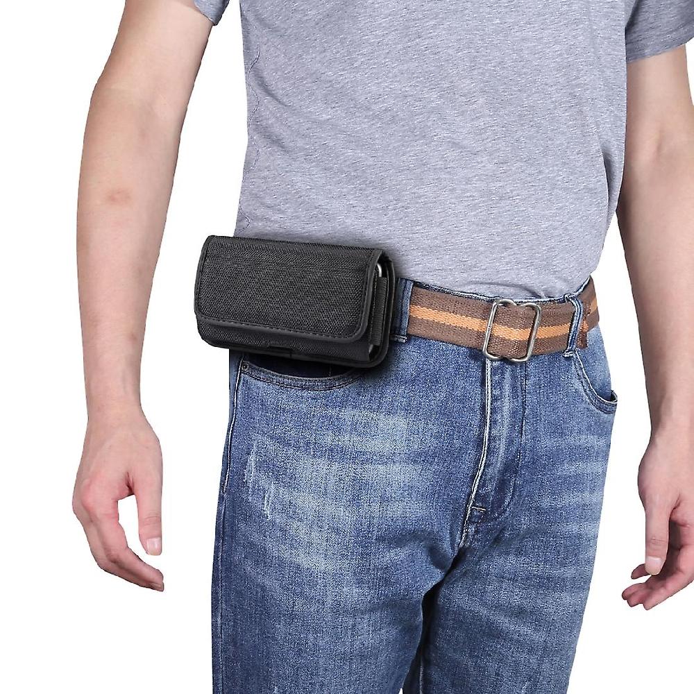 Men Waist Pack Leather Case Sconti VIP