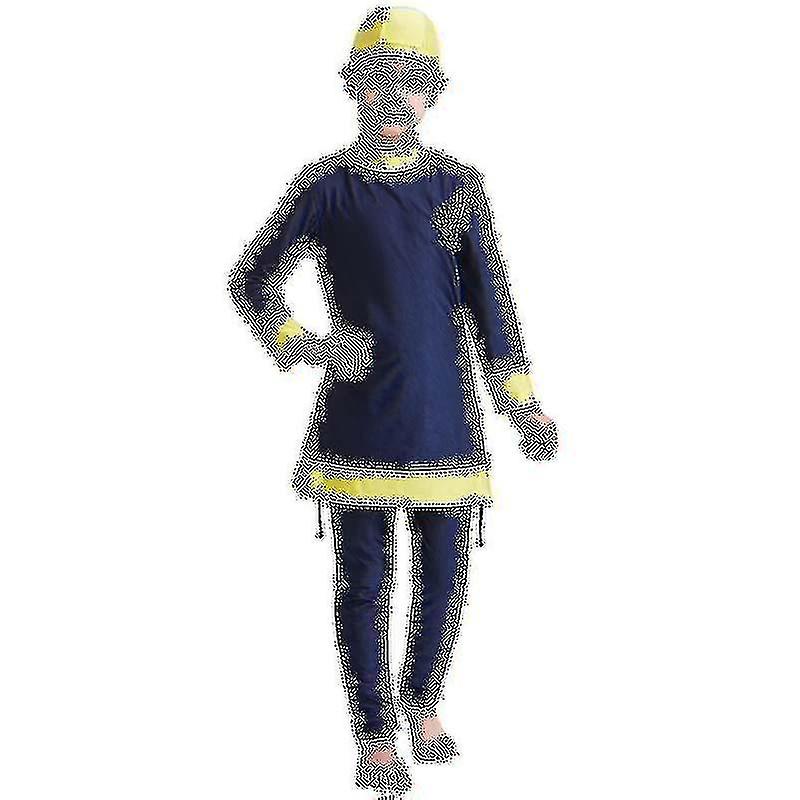Costume da bagno islamico Bambini Ragazze Modesta Full Cover Musulmano Costumi da bagno Beach Burkini Outlet