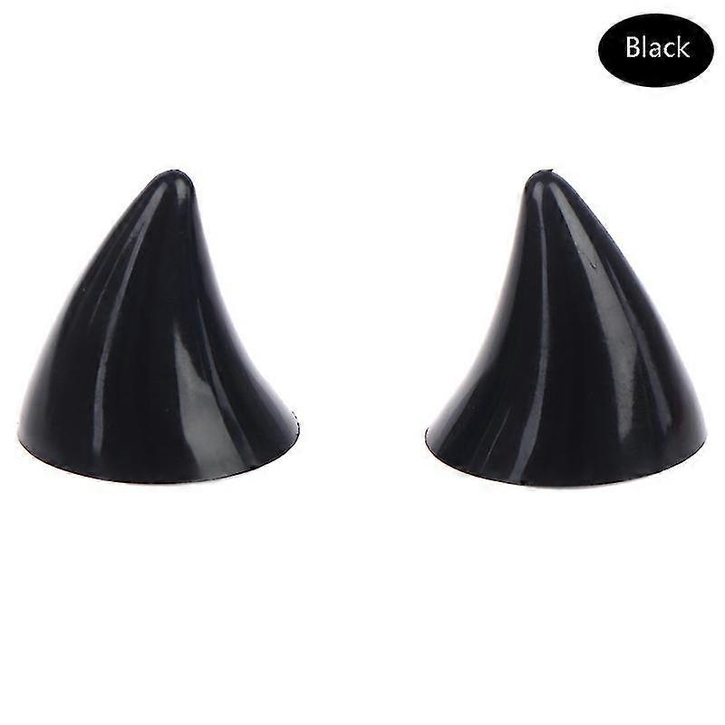 2pcs Motorcycle Helmet Soft Plastic Diy Motorbike Helmet Horns Sucker Helmet Saldi Di Fabbrica