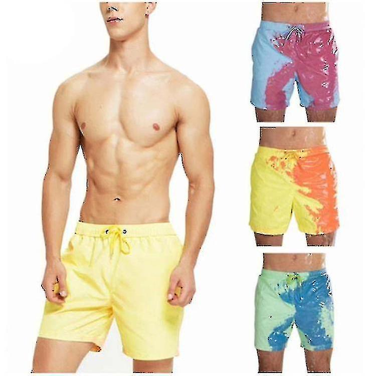 New High Magical Changing Beach Shorts Costume da bagno da uomo Costumi da bagno Bagno secco Sconto di tempo limitato