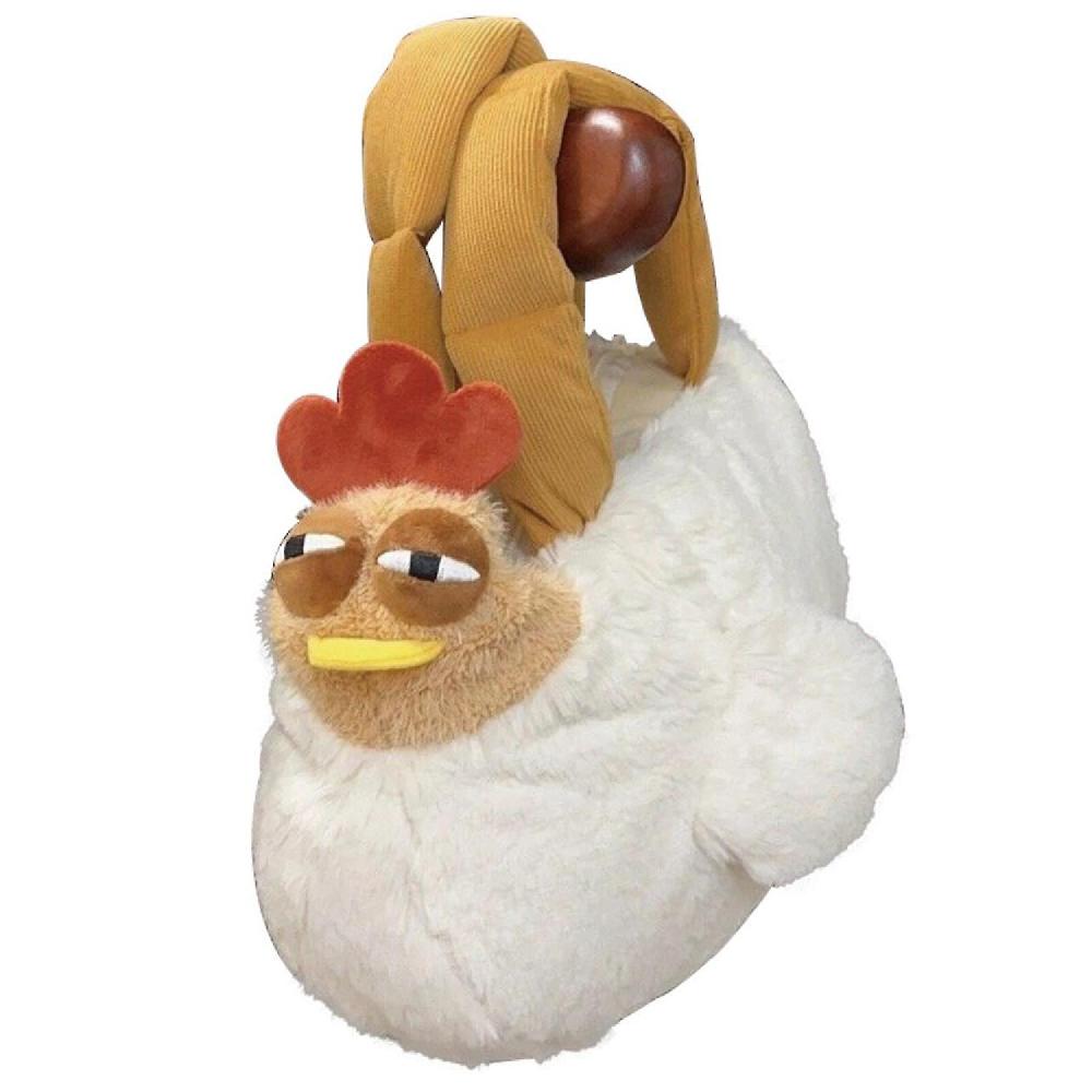 Donne Pollo Bag Novità Peluche Hen Purse Top Borsa Elefante Bianco Regali per Le Donne Divertente Animale Sacchetto Del Fumetto Borse Per Le Donne 50% Offerta Super Saving Price