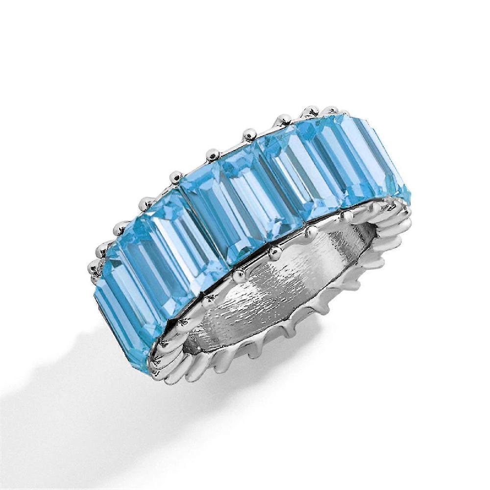 Vintage Romantic Exquis Full Drill Multicolor Geometry Rings Ladies Jewelry Spedizione Gratuita