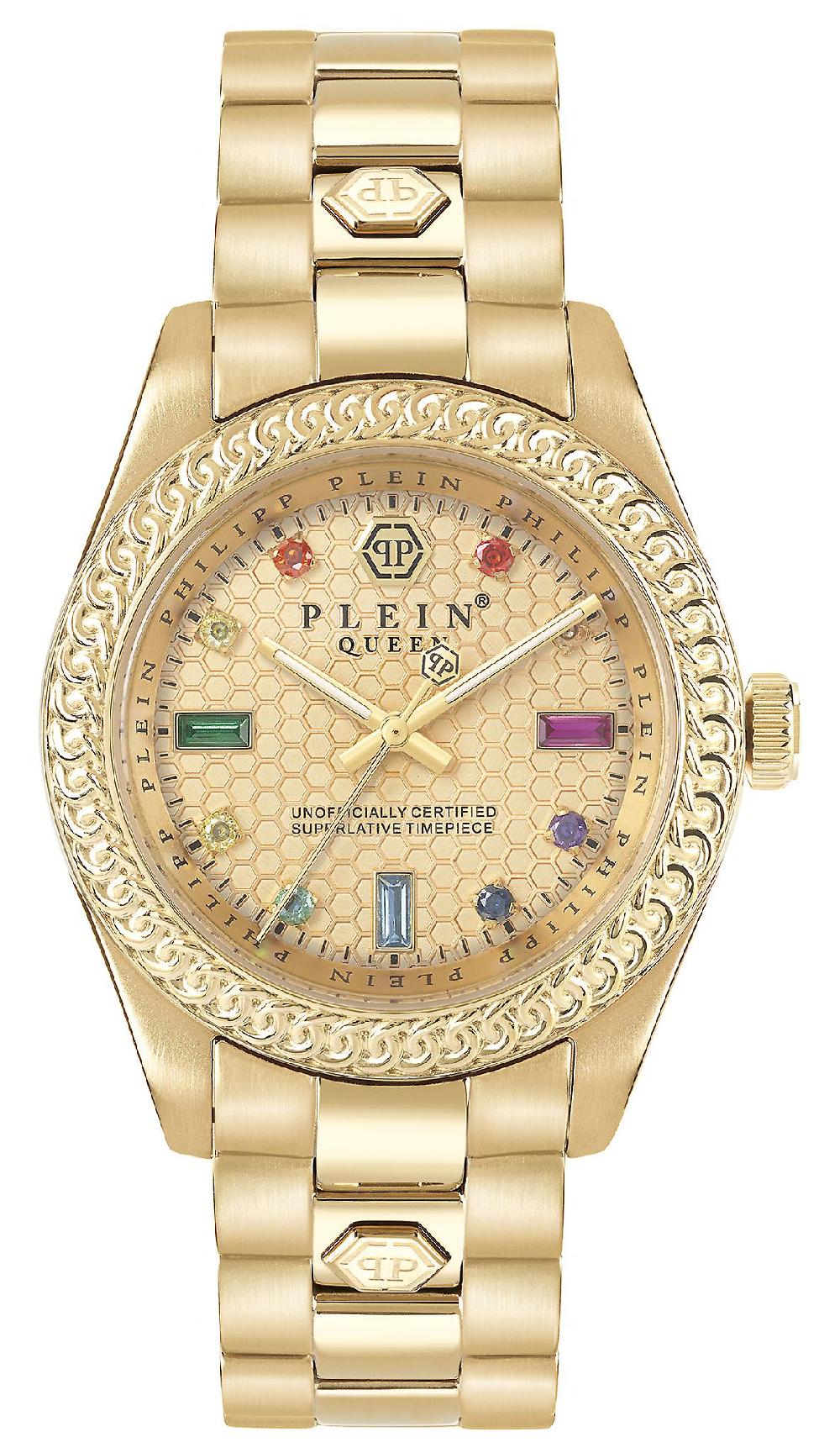 Philipp Plein PWDAA0721 Queen Orologio Donna con Cristalli 36 mm Comprare a buon mercato